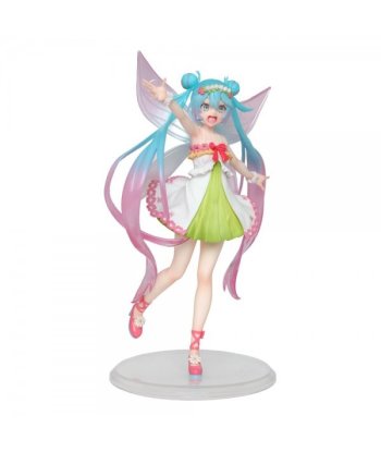 Figura Taito Hatsune Miku 3rd Season Spring - Hatsune Miku - El Hada de la Primavera más Alegre 18cm