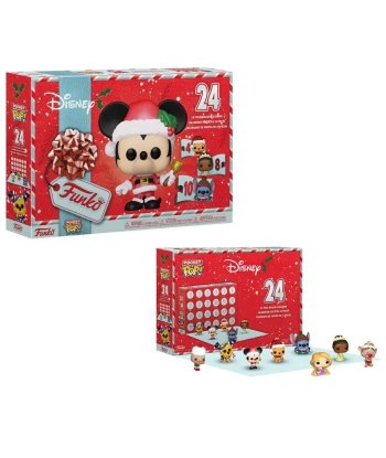 Calendario de Adviento Funko Pocket POP! Disney - 24 Mini Figuras de Vinilo de Personajes Navideños