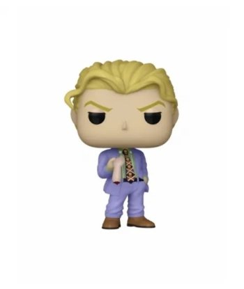 Figura Funko Pop Yoshikage Kira 2488 - JoJo’s Bizarre Adventure - Kira con Traje Lila y Corbata de Calaveras