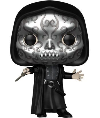 Figura Funko Pop Bellatrix Lestrange 209 - Harry Potter - Bellatrix con Capucha y Máscara Plateada de Mortífago