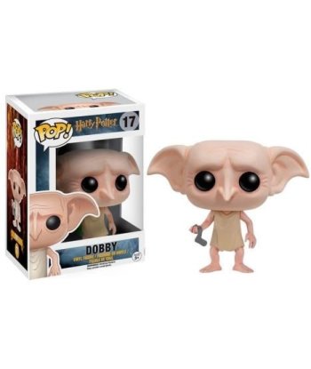Figura Funko Pop Dobby 17 - Harry Potter - Elfo Doméstico con Calcetín y Harapos