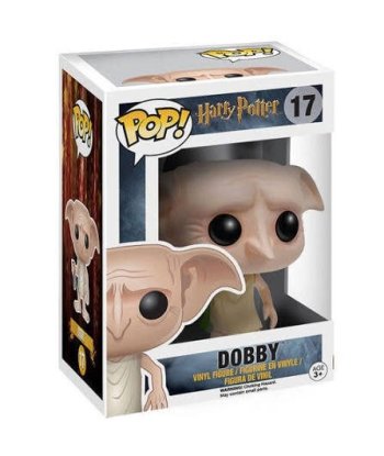 Figura Funko Pop Dobby 17 - Harry Potter - Elfo Doméstico con Calcetín y Harapos