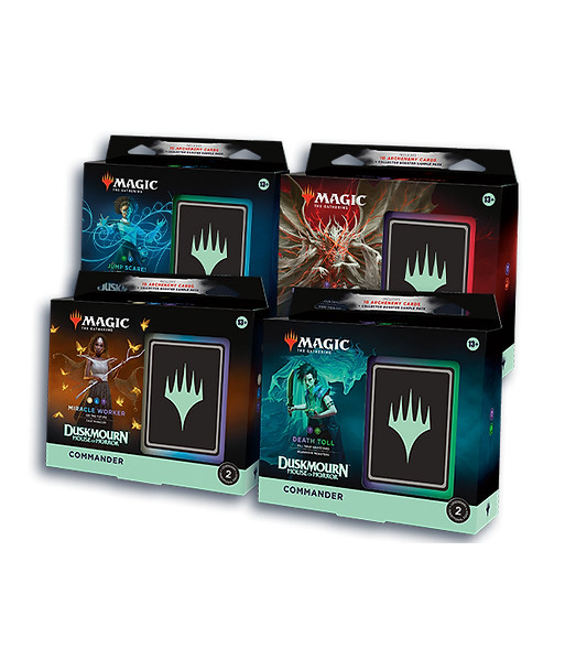 Magic the Gathering Mazos de Commander de Duskmourn: La casa de los horrores (1 UNIDAD)