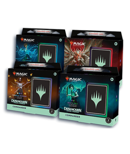 Magic the Gathering Mazos de Commander de Duskmourn: La casa de los horrores (1 UNIDAD)