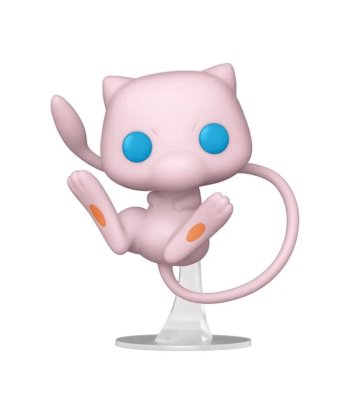 Figura Funko Pop Mew 643 - Pokémon - En Pose Flotante con Soporte Transparente