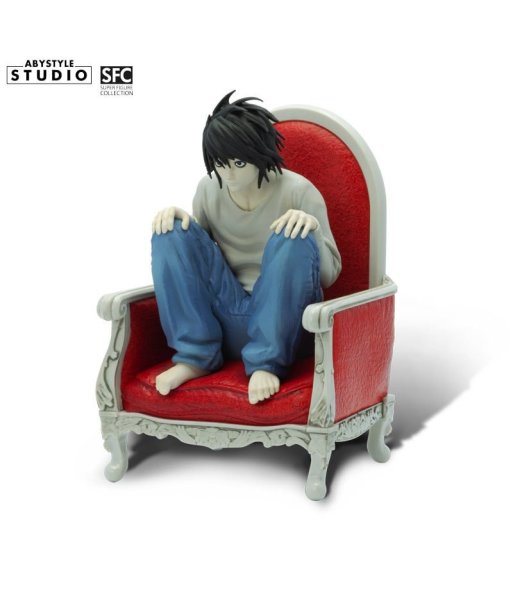 Figura Abystyle L - Death Note - El Detective Más Brillante en su Trono
