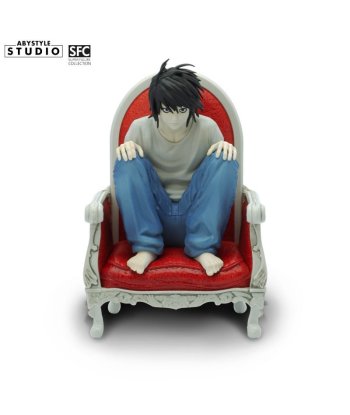 Figura Abystyle L - Death Note - El Detective Más Brillante en su Trono