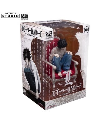 Figura Abystyle L - Death Note - El Detective Más Brillante en su Trono
