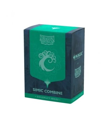 Fundas Dragon Shield Standard Matte Simic Combine Magic: The Gathering (100) - Guildpact Series