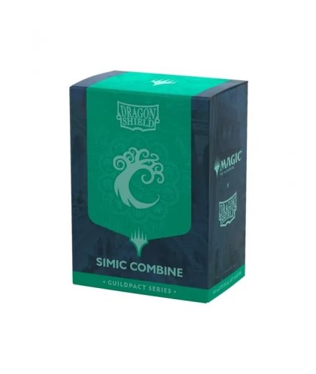 Fundas Dragon Shield Standard Matte Simic Combine Magic: The Gathering (100) - Guildpact Series