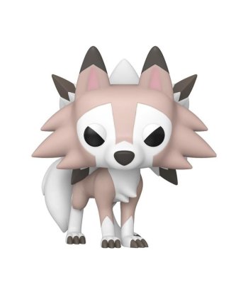 Figura Funko Pop Lycanroc Midday Form 1210 - Pokémon - Lycanroc Forma Diurna a Cuatro Patas con Melena Rocosa