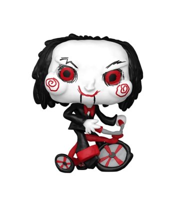 Figura Funko Pop Billy on Bike 2083 - Saw - Muñeco Billy en Triciclo Rojo Estilo Doodles