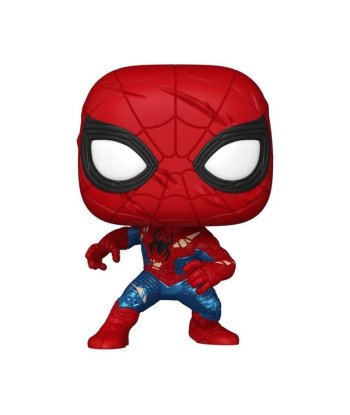 Figura Funko Pop Spider-Man No Way Home 1587 - Spider-Man: Brand New Day - Traje Desgastado en Pose de Combate