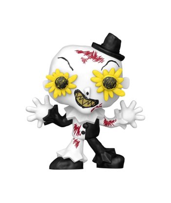 Figura Funko Pop Art the Clown 2084 - Terrifier - Payaso con Ojos de Girasol Estilo Doodles