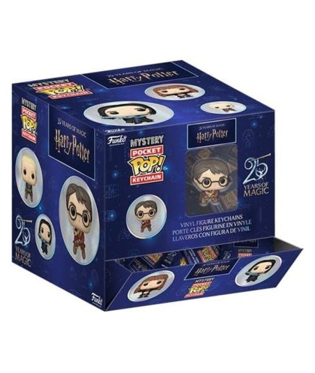 Llavero Pocket POP! Mystery Harry Potter 25 Years of Magic - Sobre Sorpresa, ¿Cuál te Tocará?
