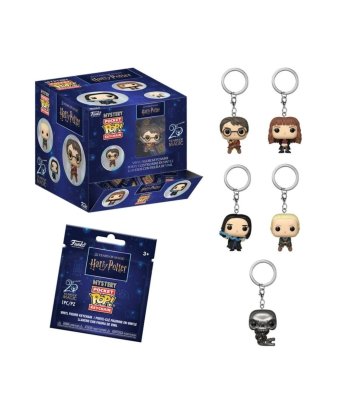 Llavero Pocket POP! Mystery Harry Potter 25 Years of Magic - Sobre Sorpresa, ¿Cuál te Tocará?