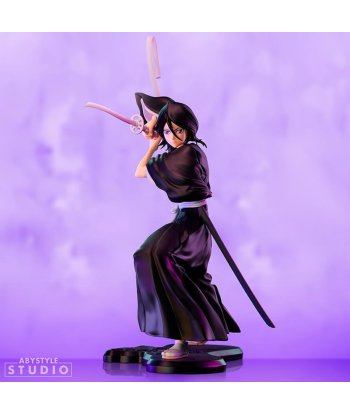 Figura Abystyle Rukia SFC - Bleach - La Shinigami de la Danza Helada con su Zanpakutō 16cm