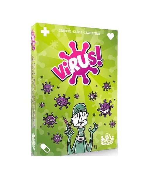 Juego de mesa Virus! - El Juego de Cartas más Contagioso para Toda la Familia (2-6 jugadores)