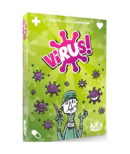 Juego de mesa Virus! - El Juego de Cartas más Contagioso para Toda la Familia (2-6 jugadores)