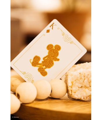 Juego de mesa Baraja Bicycle Disney Mickey Mouse Black & Gold - Elegancia Negra y Dorada para Coleccionistas