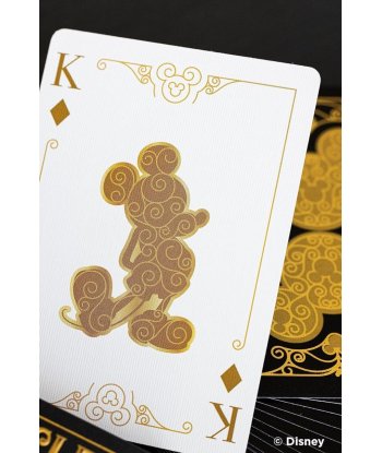 Juego de mesa Baraja Bicycle Disney Mickey Mouse Black & Gold - Elegancia Negra y Dorada para Coleccionistas