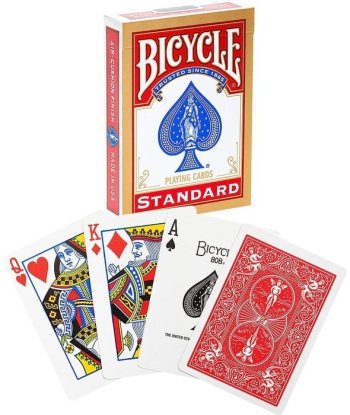 Juego de mesa Baraja de Póker Bicycle Standard - La Baraja Clásica de Siempre para Jugar y Hacer Magia