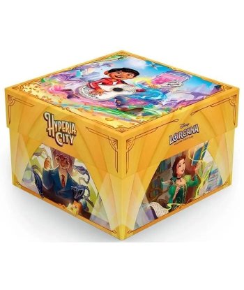 Illumineer's Trove Hyperia City Disney Lorcana TCG en Inglés - 8 Sobres y Accesorios para tus Partidas