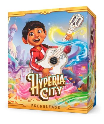 Kit de Presentación (Prerelease) Hyperia City Disney Lorcana TCG en Inglés - 6 Sobres y Carta Promocional