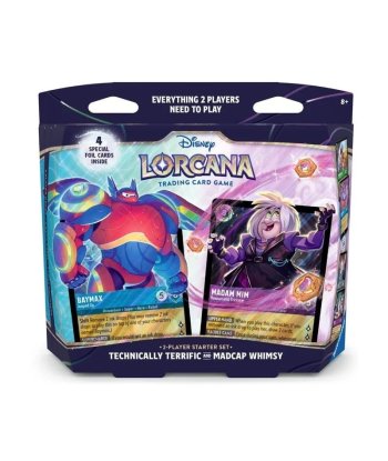 Set de Inicio para 2 Jugadores Hyperia City Disney Lorcana TCG en Inglés - Dos Mazos Listos para Jugar