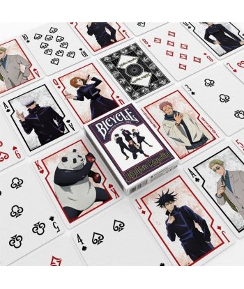 Juego de mesa Baraja de Póker Bicycle Jujutsu Kaisen - Los Hechiceros de la Escuela Técnica en tus Cartas