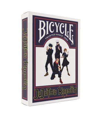 Juego de mesa Baraja de Póker Bicycle Jujutsu Kaisen - Los Hechiceros de la Escuela Técnica en tus Cartas