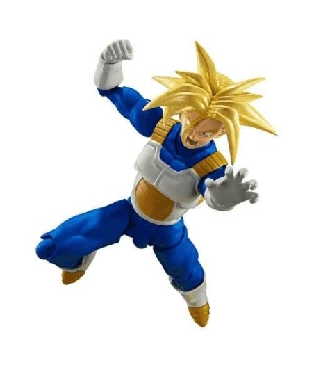 Figura Tamashii Nations S.H.Figuarts Super Saiyan Trunks - Dragon Ball Z - El Guerrero del Futuro con Armadura Saiyan 14cm