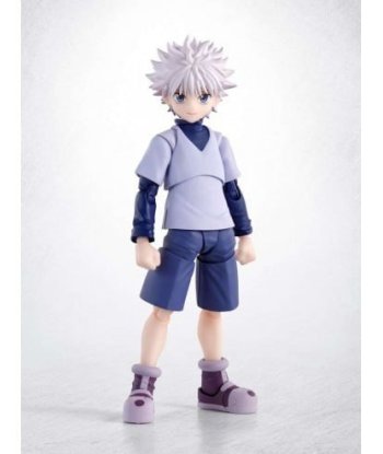 Figura Tamashii Nations S.H.Figuarts Killua - Hunter x Hunter - El Joven Asesino Zoldyck Articulado 13.5cm