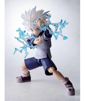 Figura Tamashii Nations S.H.Figuarts Killua - Hunter x Hunter - El Joven Asesino Zoldyck Articulado 13.5cm