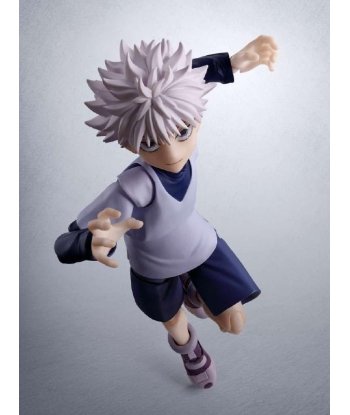 Figura Tamashii Nations S.H.Figuarts Killua - Hunter x Hunter - El Joven Asesino Zoldyck Articulado 13.5cm