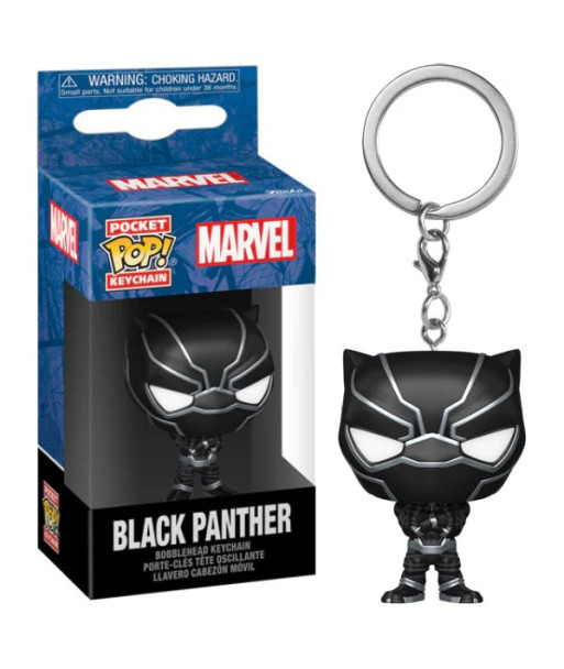 Llavero Pocket POP! BLACK PANTHER  - MARVEL