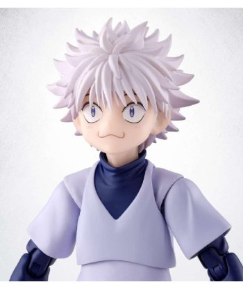 Figura Tamashii Nations S.H.Figuarts Killua - Hunter x Hunter - El Joven Asesino Zoldyck Articulado 13.5cm