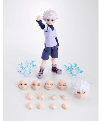 Figura Tamashii Nations S.H.Figuarts Killua - Hunter x Hunter - El Joven Asesino Zoldyck Articulado 13.5cm