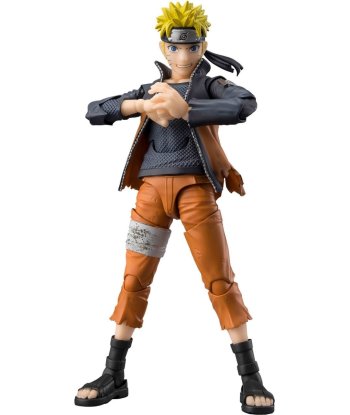Figura Tamashii Nations S.H.Figuarts Naruto The Power to Unite - Naruto - El Ninja de la Hoja en Pleno Combate 15cm