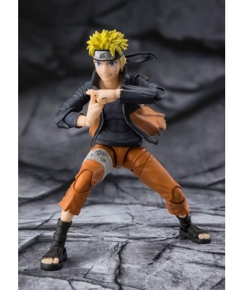 Figura Tamashii Nations S.H.Figuarts Naruto The Power to Unite - Naruto - El Ninja de la Hoja en Pleno Combate 15cm