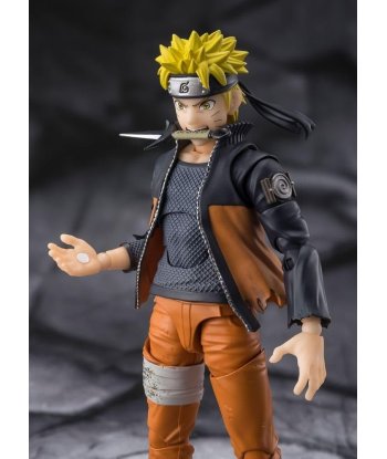 Figura Tamashii Nations S.H.Figuarts Naruto The Power to Unite - Naruto - El Ninja de la Hoja en Pleno Combate 15cm