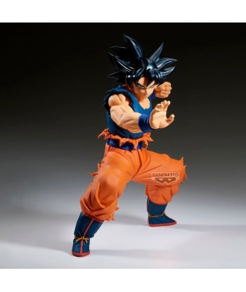 Figura Banpresto Son Goku Grandista - Dragon Ball Super - Goku en Guardia con el Dogi Desgarrado 25cm