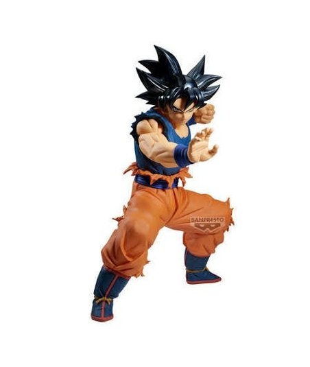 Figura Banpresto Son Goku Grandista - Dragon Ball Super - Goku en Guardia con el Dogi Desgarrado 25cm