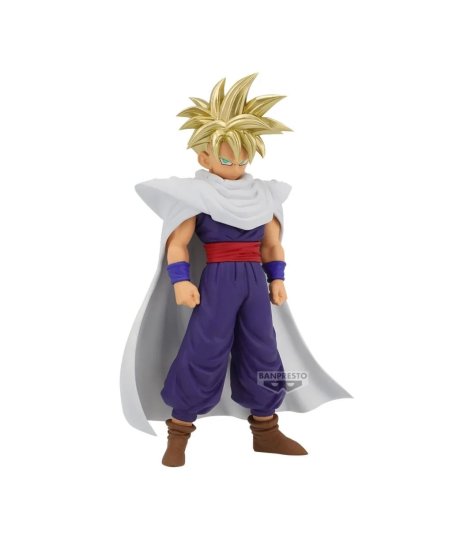Figura Banpresto Son Gohan Blood of Saiyans - Dragon Ball Z - Super Saiyan con la Capa de Piccolo 16cm