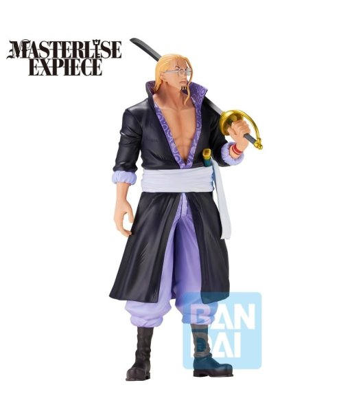 Figura Bandai Silvers Rayleigh Roger Pirates - One Piece - El Rey Oscuro con su Espada al Hombro 21cm
