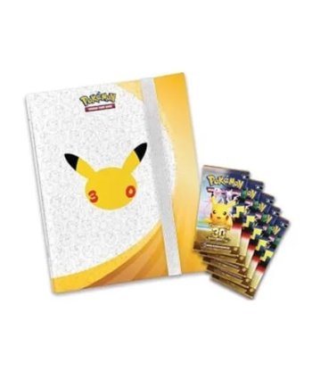 Álbum para Colecciones Celebración 30 Aniversario Pokémon TCG en Español - Álbum y 5 Sobres