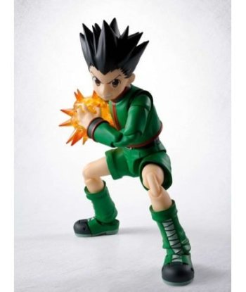 Figura Tamashii Nations S.H.Figuarts Gon - Hunter x Hunter - El Joven Cazador Listo para su Jajanken 13.5cm