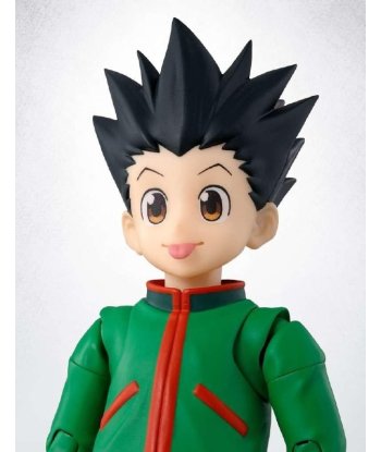 Figura Tamashii Nations S.H.Figuarts Gon - Hunter x Hunter - El Joven Cazador Listo para su Jajanken 13.5cm