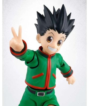Figura Tamashii Nations S.H.Figuarts Gon - Hunter x Hunter - El Joven Cazador Listo para su Jajanken 13.5cm