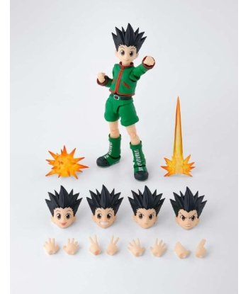 Figura Tamashii Nations S.H.Figuarts Gon - Hunter x Hunter - El Joven Cazador Listo para su Jajanken 13.5cm